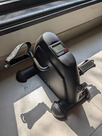 Mini Exercise Bike - Arm and Leg Pedal Exerciser with LCD Screen