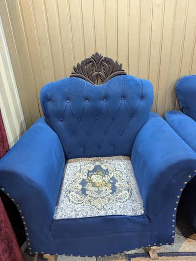 5 seater king style sofa set