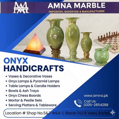Onyx Marble Handicrafts Pakistan  Marble Decoration Pieces Price in Pa