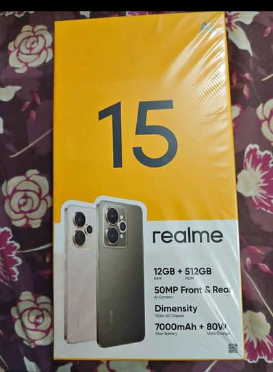 realme 15 (4 days use) (0315/9824912)