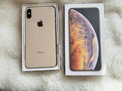 Apple iPhone Xs Max Complete Box Urgent Sale Connect Wtp No