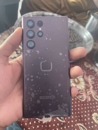 Samsung S22 ultra 12/512 gb Pta Offical approved with box 10/10 condi