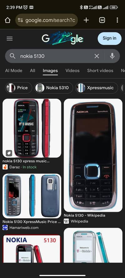 nokia 5130 PTA official approved