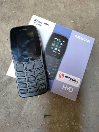 nokia 105 new mobile i day use full wernty box b sat hay