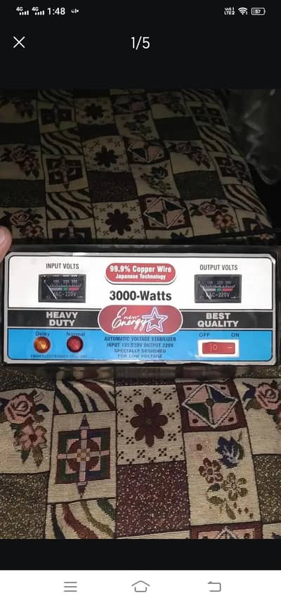 Stabilizer 3000 watt