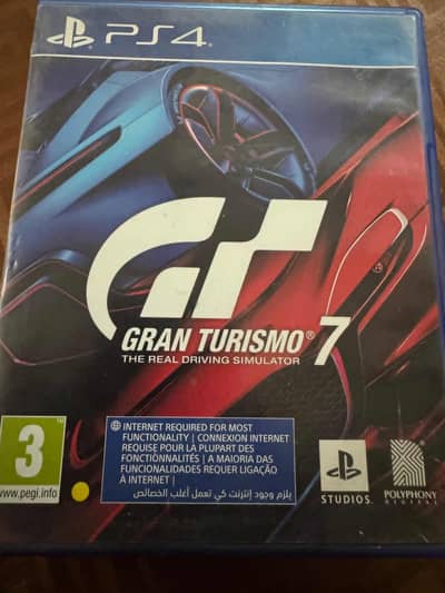 Gran Turismo 7 play station 4 Cd