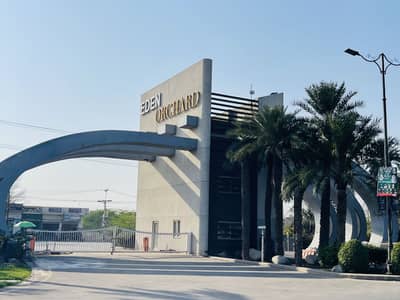 7 Marla Corner Plot Ideal Location For Sale In Eden orchard Sarghodha Road Faisalabad