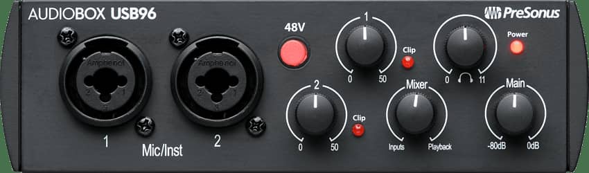 Presonus audio interface 96 and sennheiser hd280 pro monitor headphone