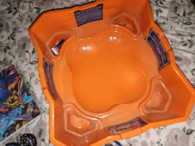 ORIGINAL TAKARA TOMY BEYBLADES AND STADIUM