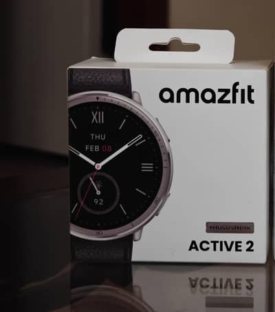 Amazfit Active 2 Premium – Smartwatch | Fitness Tracker | GPS Watch