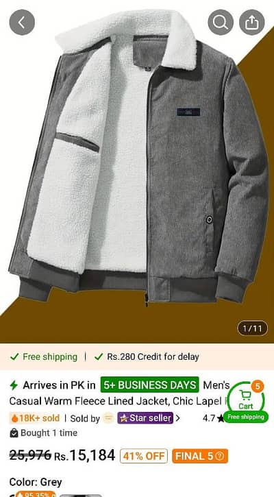 brand new jacket xxxL size for sal