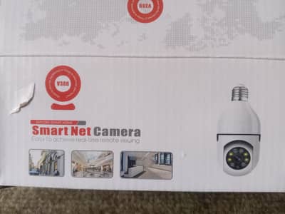Smart wifi bulb camera