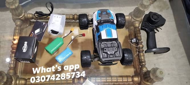 RC 1/18 truck with hpi transmitter receiver complete setup