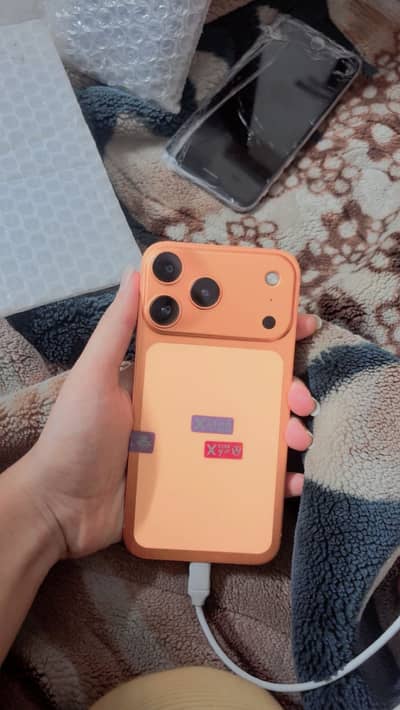 Apple iPhone XR converted to 17 pro. 100 percent geniun.