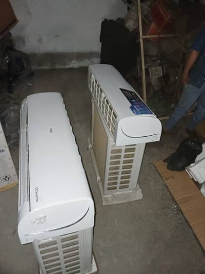 (2 AC HA)haier 19hfab just 15 days use  sab sy mehngy model full warr