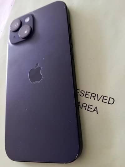 iphone 15 In Good condition 128gb water pack genuine BH 87%