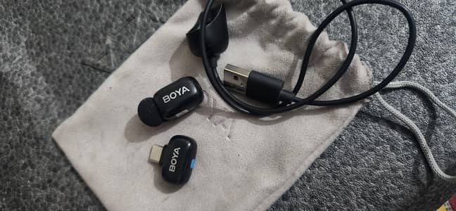 Boya Mini Wireless Microphone (Single TX + RX] - Like New