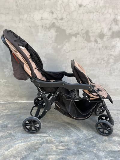 Twin Baby Stroller | Dual Seat Stroller | Stroller For Sale