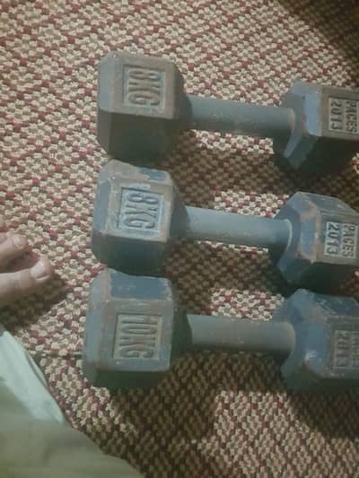 3 Dumbbells