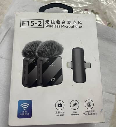 F 15-2 mic wireless microphone