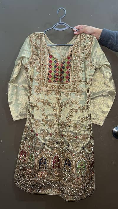 Fancy 3 piece stiched dress