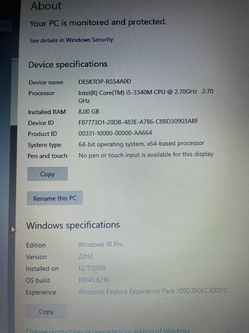 Windows 10 Pro 3rd Generation 1