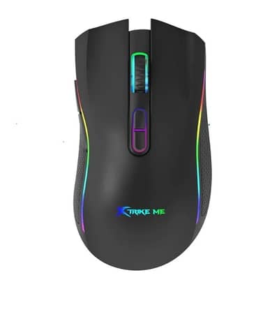 Xtrike Me Gw-611 Gaming Mouse RGB 2.4G Wireless+Wired Dual Modes Mouse