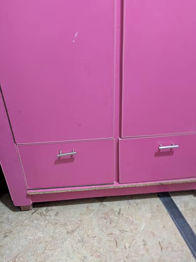 pink wardrobe/cupboard