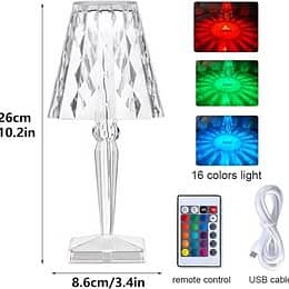 Table Lamp rechargeable Cash on deleivery