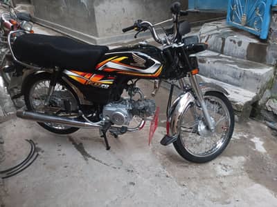 Honda CD 70,/2022 . arjent sale  (03025424537)