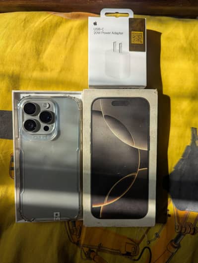 IPHONE 16 PRO with box