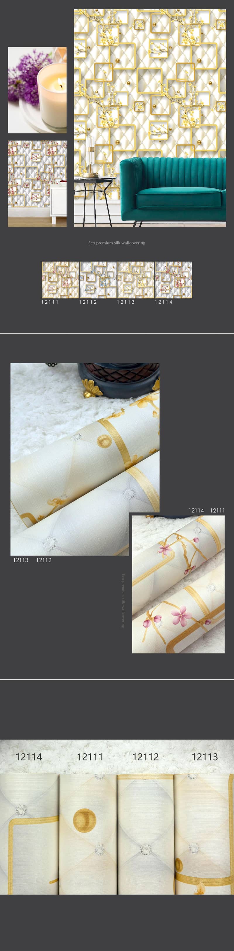 PVC Panels,Wallpaper,Ceiling Available 17