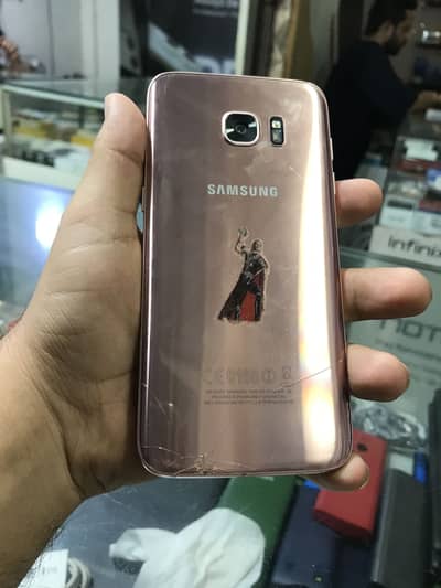 All okay Samsung s7 board seald panel damage all okay hotspots best