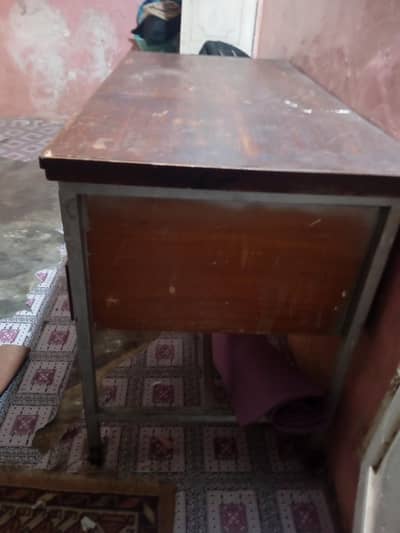 wooden study or office table