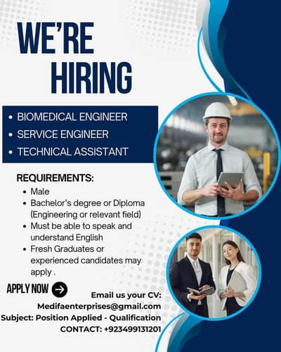 Biomedical Engineer | Service Engineer and technical Assistant