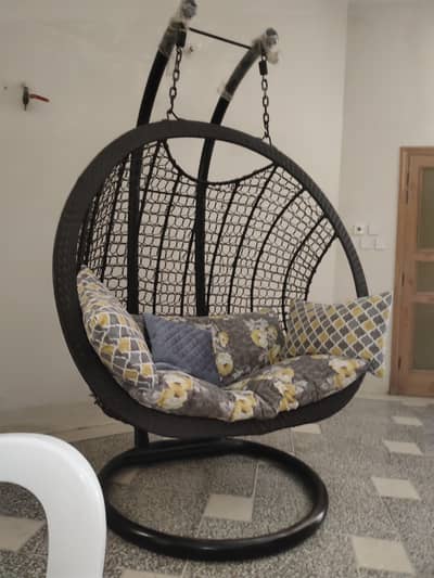 rattan swing