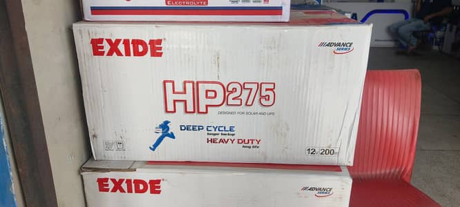 Exide HP275 solar model 200ah