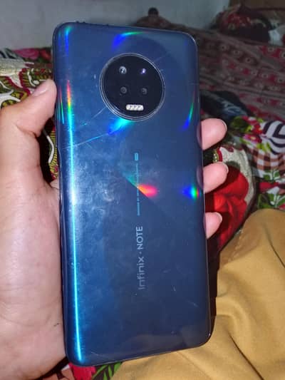 Infinix note 7 6/128 with box