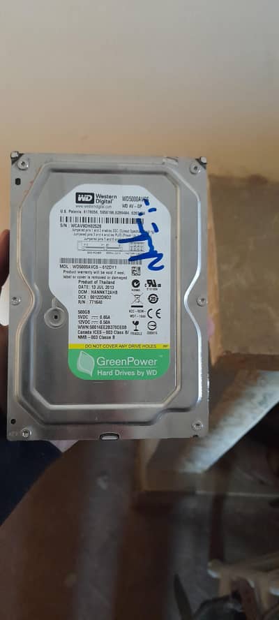 500 GB Hard Drive