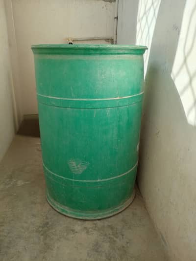 Water Drum for sale. 208 liters capacity.