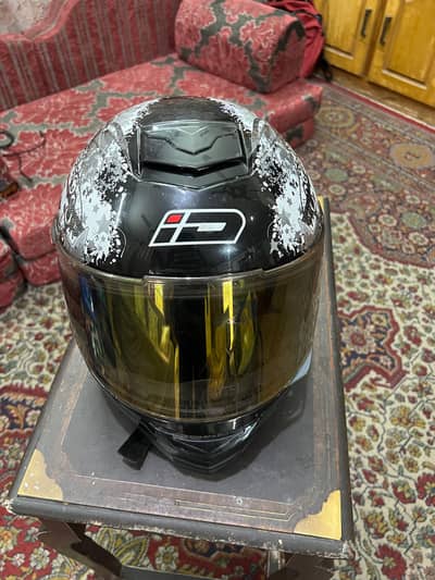 ID SPARTAN S2 BLACK HELMET