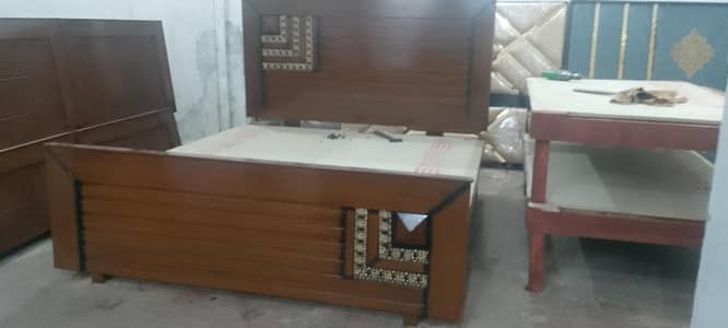 bed set double bed wooden bed