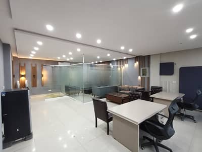 Commercial Office Available in DHA Phase 6 Main Boulevard Lahore Spacious Hall with Parking