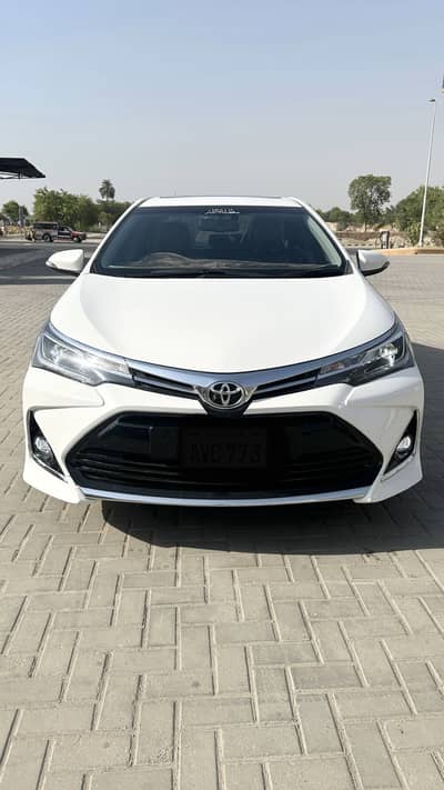 Toyota Corolla Altis Grande X 1.8 Black Interior