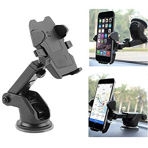 Long Neck Car Phone Holder Mount, 360° Adjustable Universal Car Phone Holder (1 Pc)