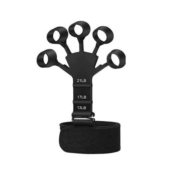 Finger Strengthener Grip Trainer – 6 Resistance Levels for Hand and Finger Strengthening (For Athletes, Musicians, and Rehabilitation)