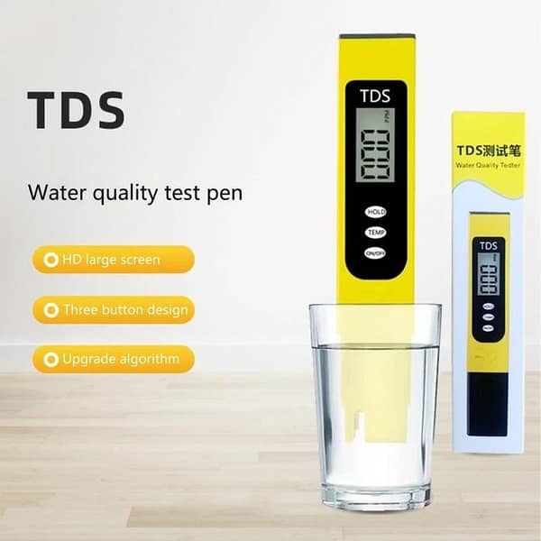 Digital TDS Meter Water Tester Pen with LCD Display | Portable Water Quality Testing Tool for Drinking Water, Tap Water, Aquarium, RO Filter, and Swimming Pools