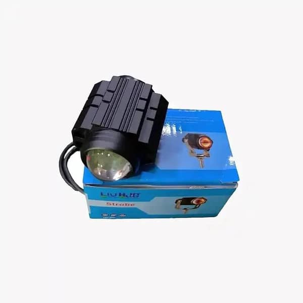 HJG L99 Dual-Color Fog Light for Cars and Bikes – Universal LED Fog Lamp, 1 Pc