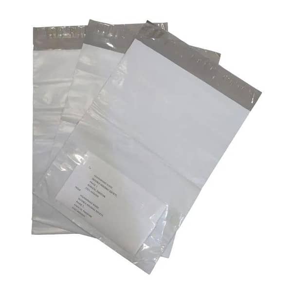 12x16 Inches: Multi-Functional Packaging Flyers with Stick Tape, Address Slip Pockets, and Labels for Courier Services