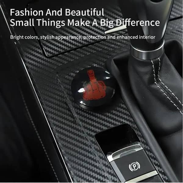 One Click Engine Start/Stop Button Cover – Premium Protector for Easy, Stylish Start